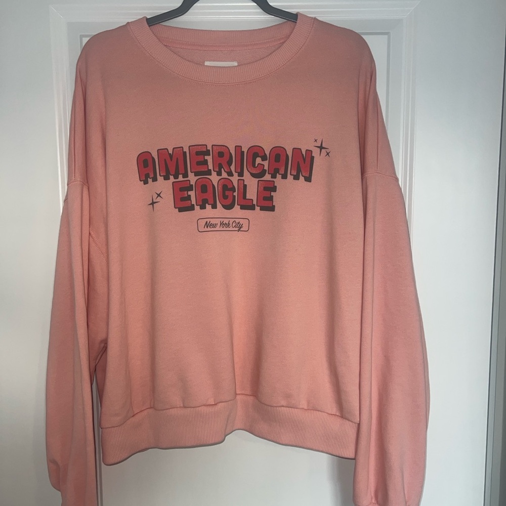Lightweight American Eagle Crew Neck Sweatshirt
